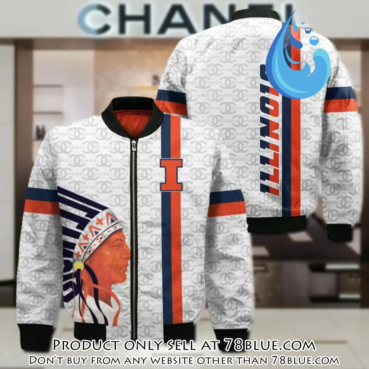 Chanel nba illinois jacket luxury clothing clothes outfit for men 78b5743812